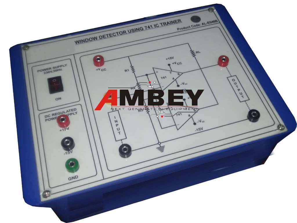 AL-E613 OP-AMP AS WINDOW DETECTOR TRAINER 