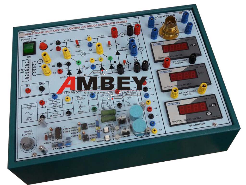 AL-E685 SCR SINGLE PHASE DUAL CONVERTER TRAINER