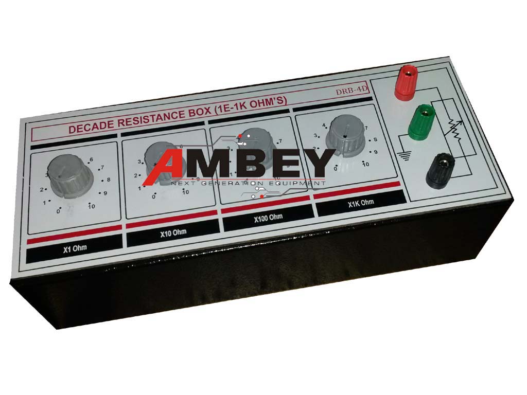 AL-E225B DECADE RESISTANCE BOX (3 DIAL)