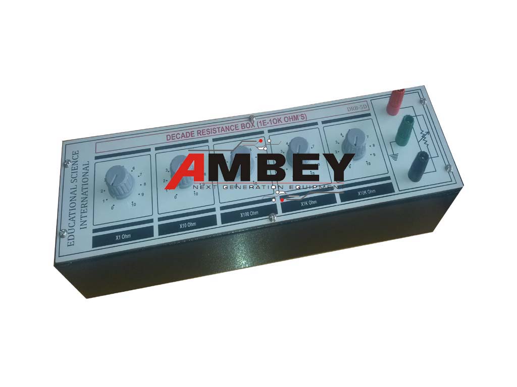 AL-E225E DECADE RESISTANCE BOX (6 DIAL)