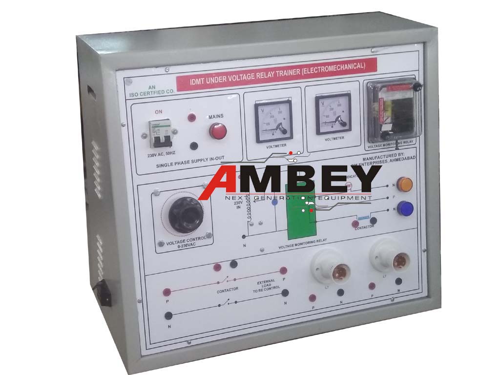AL-E316B UNDER VOLTAGE RELAY (ELECTROMECHANICAL TYPE-FIXED SETTING) AL-E316B UNDER VOLTAGE RELAY (ELECTROMECHANICAL TYPE-FIXED SETTING)