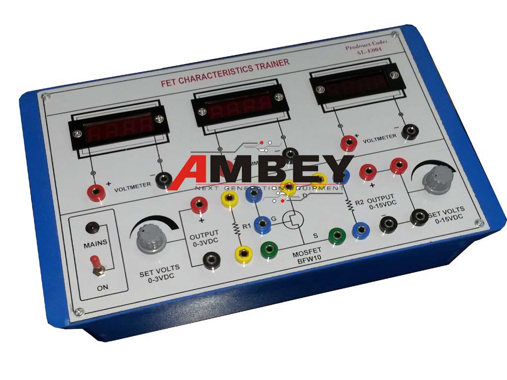 AL-E015 UJT CHARACTERISTICS TRAINER (DIGITAL)