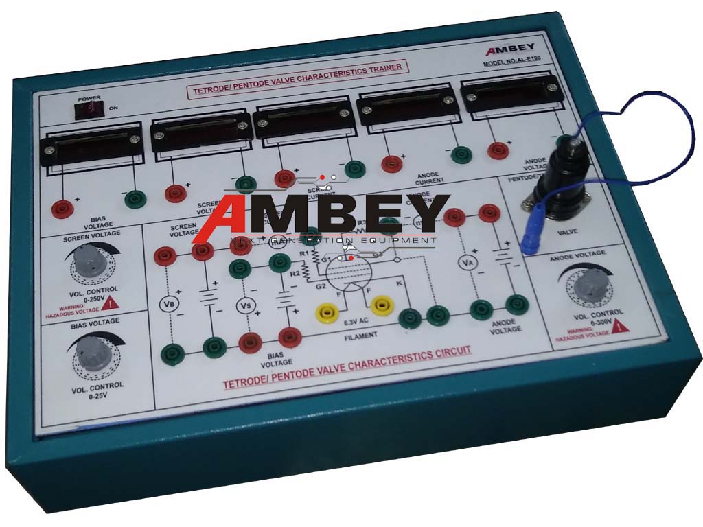 AL-E190 PENTODE VALVE CHARACTERISTICS TRAINER