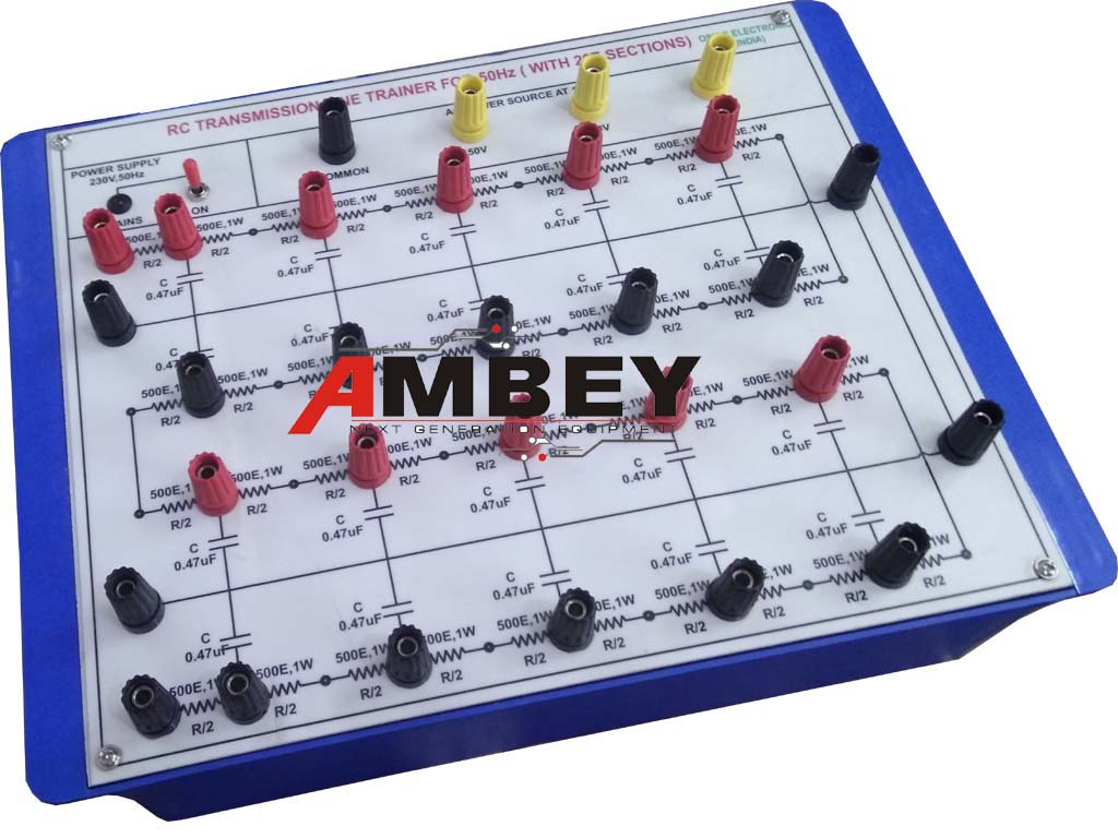AL-E065A TRANSMISSION LINE TRAINER (RC COMPONENTS)