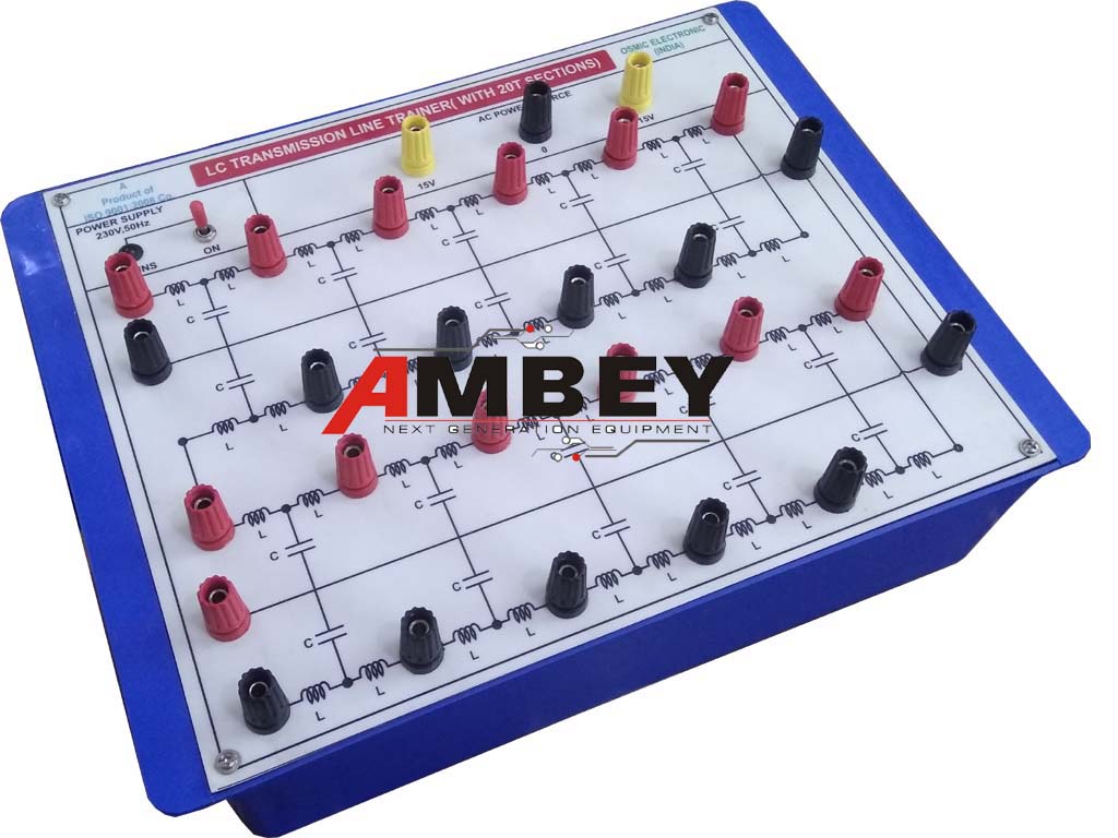 AL-E065B TRANSMISSION LINE TRAINER (LC COMPONENTS)