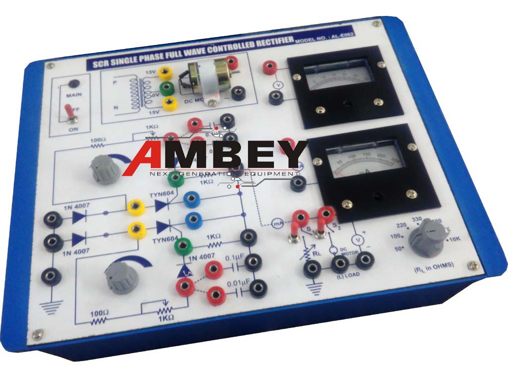 AL-E462A SCR SINGLE PHASE HALF CONTROLLED RECTIFIER (RC FIRING)