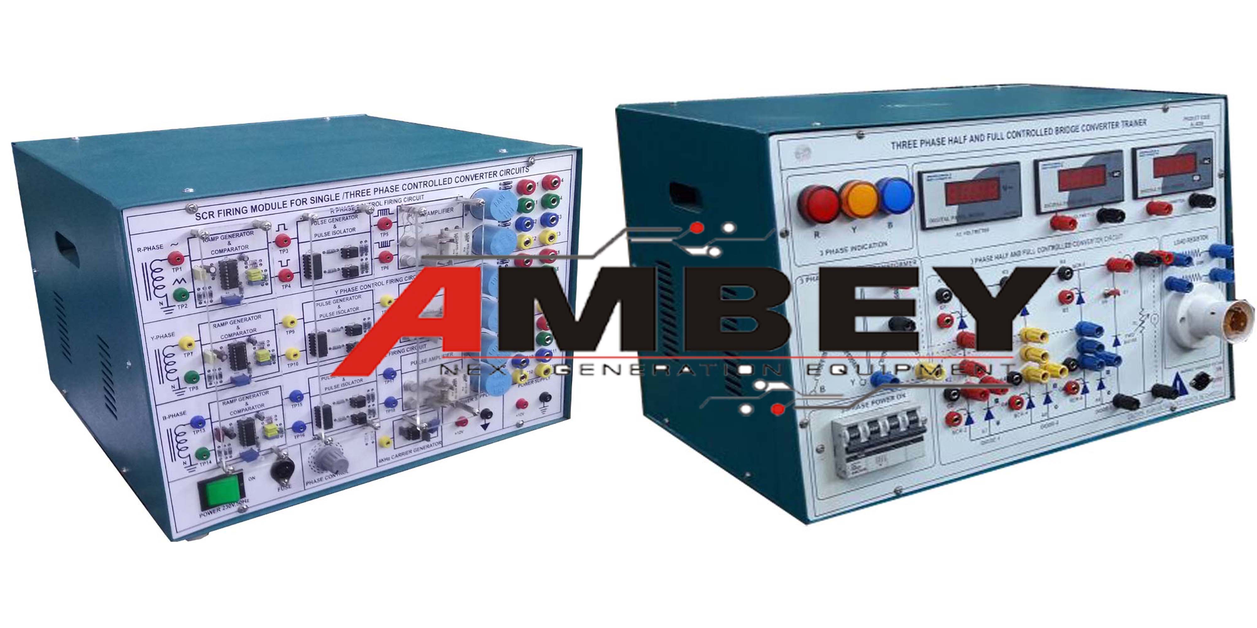 AL-E686 THREE PHASE DUAL CONVERTER TRAINER