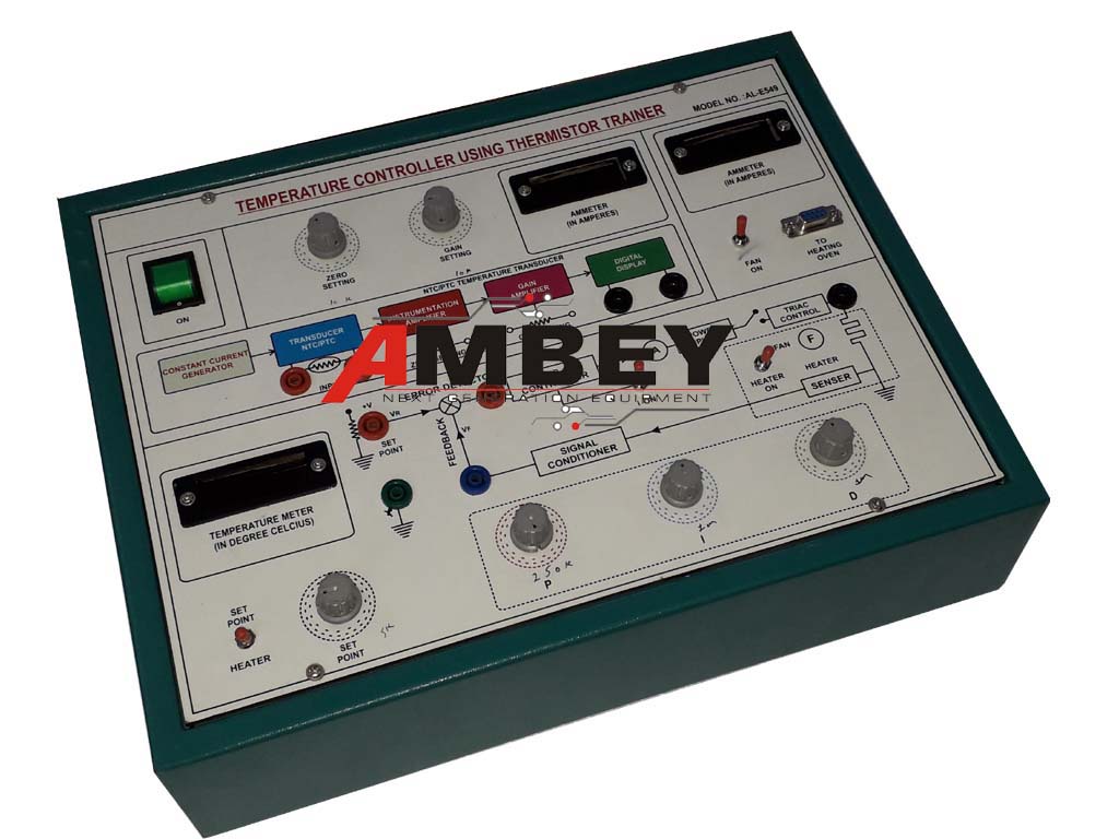 AL-517B TEMPERATURE TRANSDUCER AND CONTROL SYSTEM TRAINER USING RTD