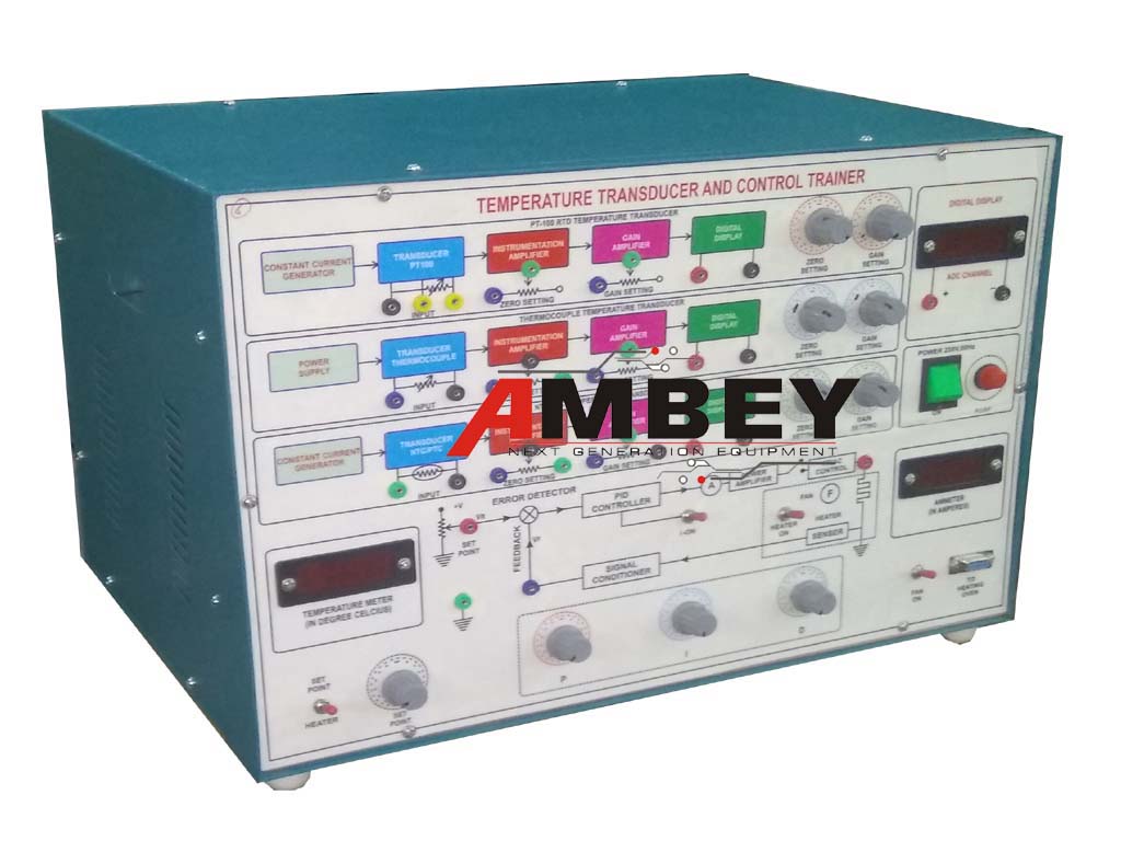 AL-517 TEMPERATURE TRANSDUCER AND CONTROL SYSTEM TRAINER
