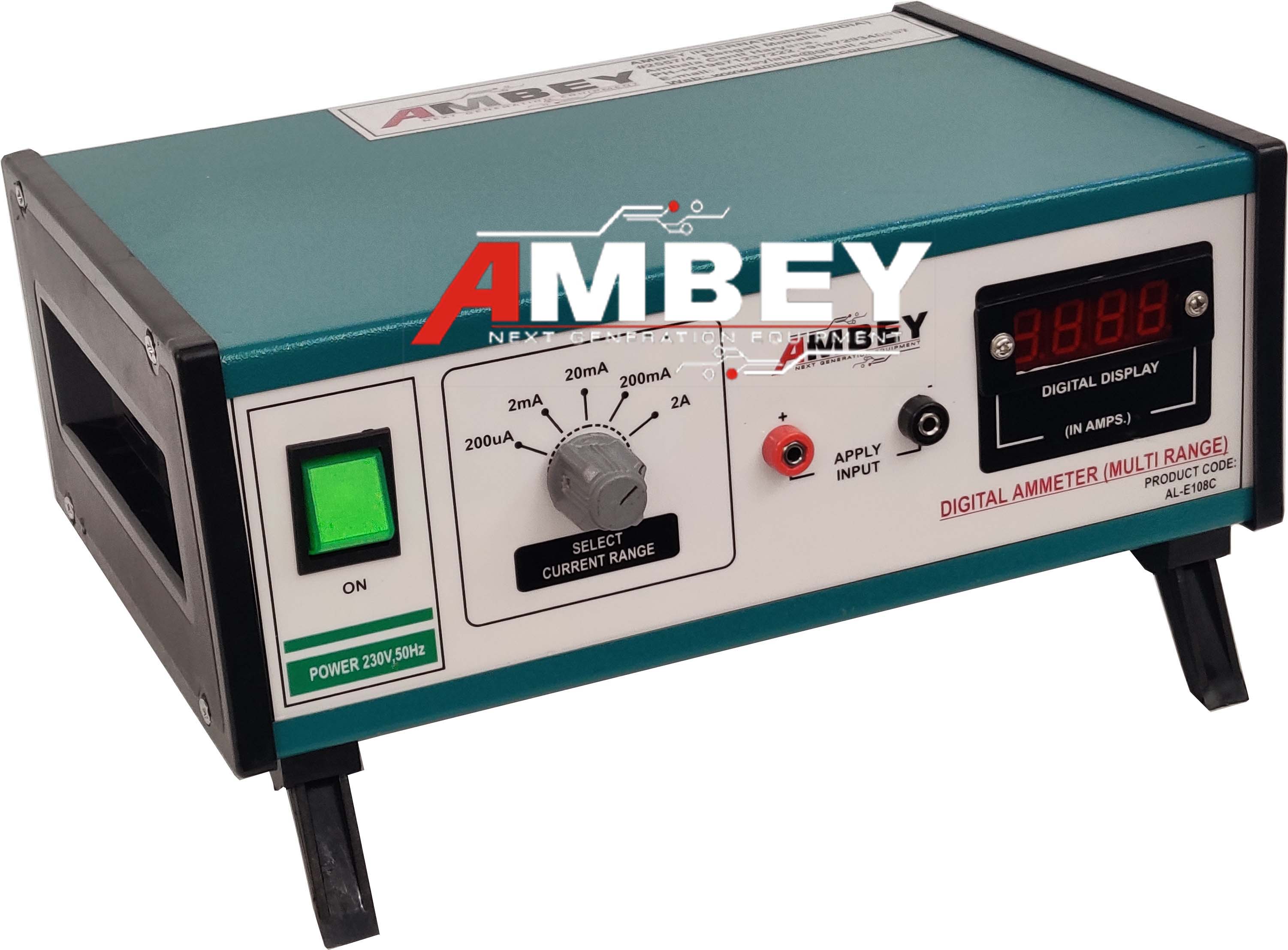AL-E108A TRUE RMS AC MILLIVOLTMETER