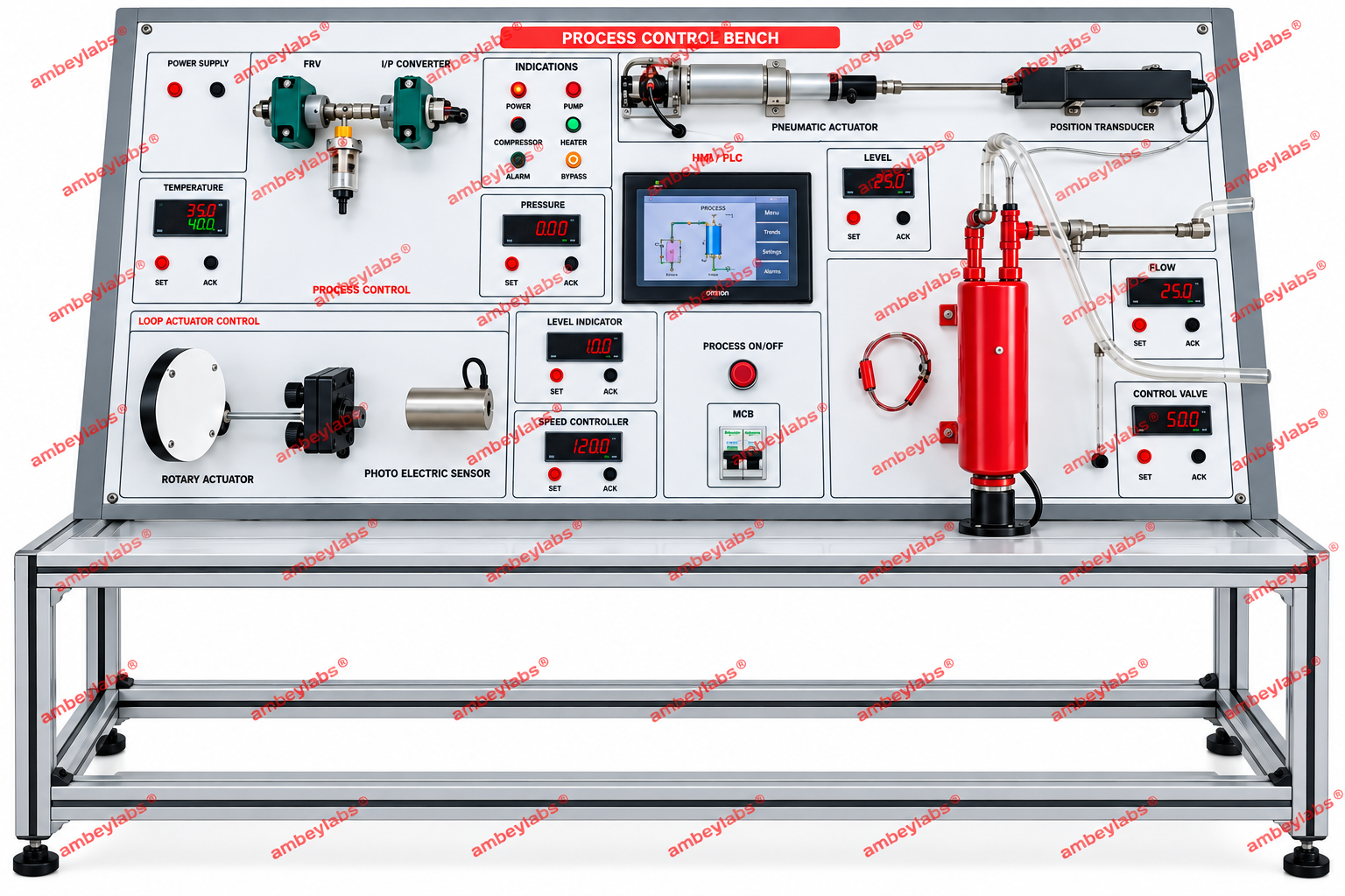 AL-E187F PROCESS CONTROL BENCH