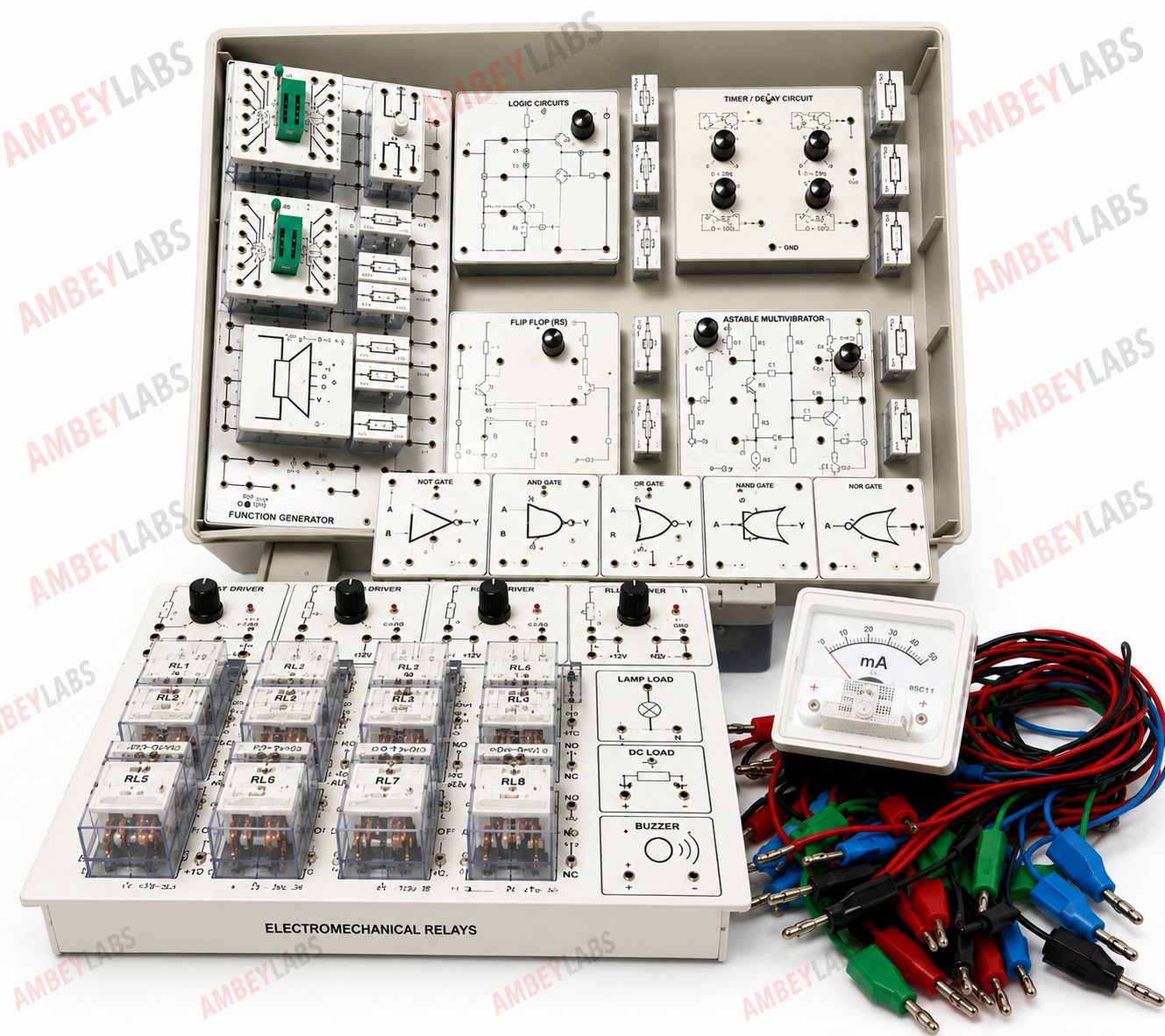 AL-E938 ELECTRONIC BREAD BOARD TRAINING KIT (PLUG IN TYPE)